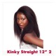 FULL LACE KINKY STRAIGHT 12"