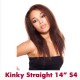 FULL LACE KINKY STRAIGHT 12"