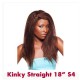 FULL LACE KINKY STRAIGHT 12"