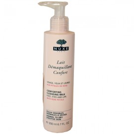 NUXE Lait Demaquillant Confort Visage,yeux et Lèvres,200ml COMFORTING
